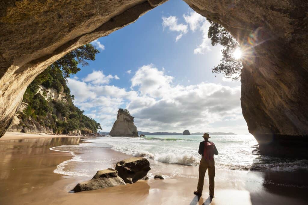 Beautiful,Landscapes,It,The,Ocean,Beach,,New,Zealand.,Inspiring,Natural